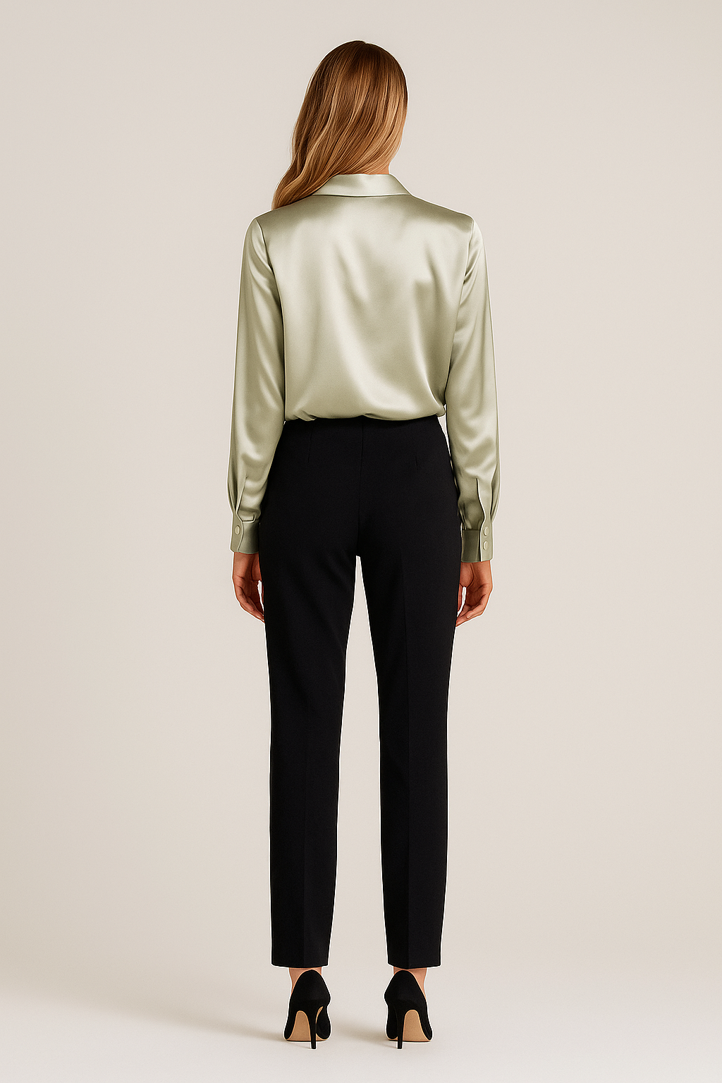 Satin Blouse Soft Sheen
