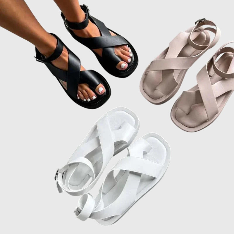 Gladiator Sandals With Adjustable Straps