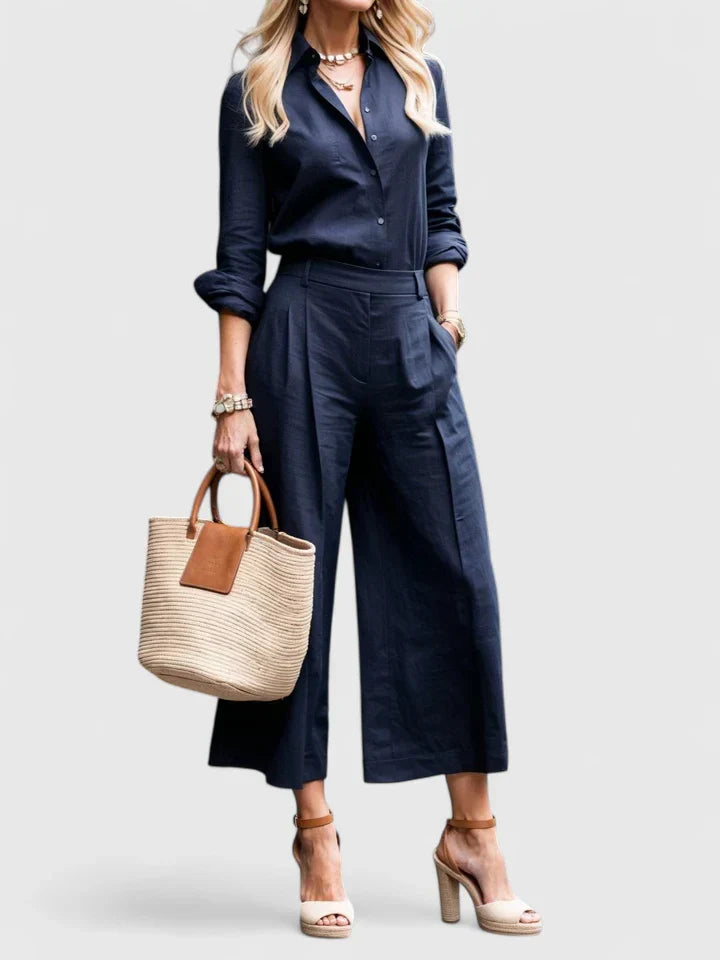 Relaxed Fit Two-Piece Set