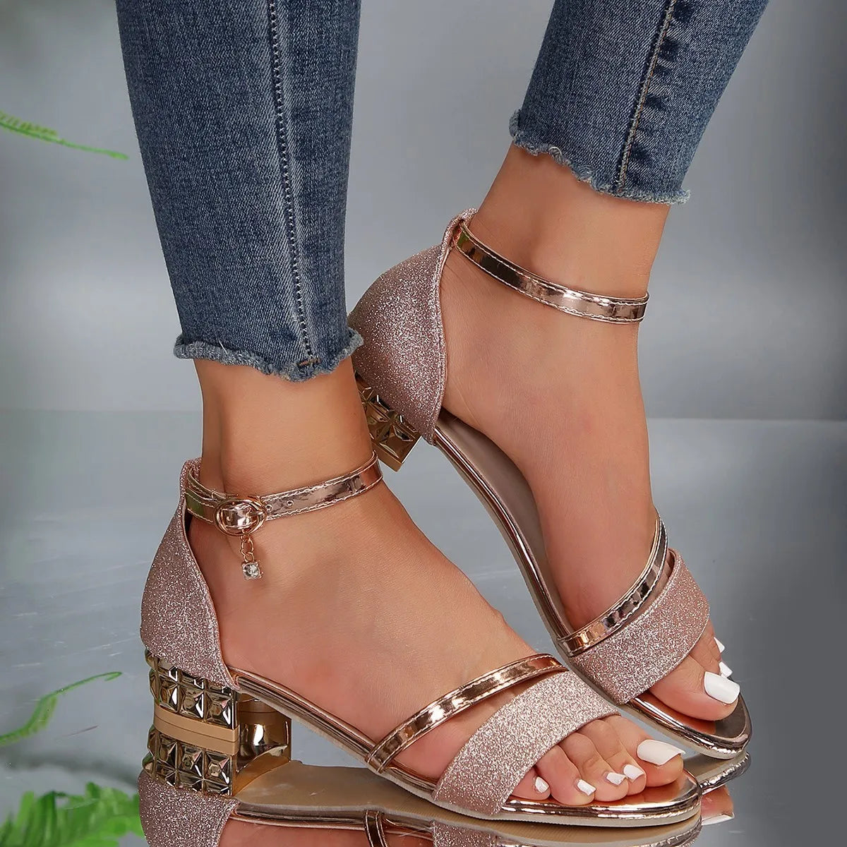 Adjustable Comfort Sandals With Cushioned Support