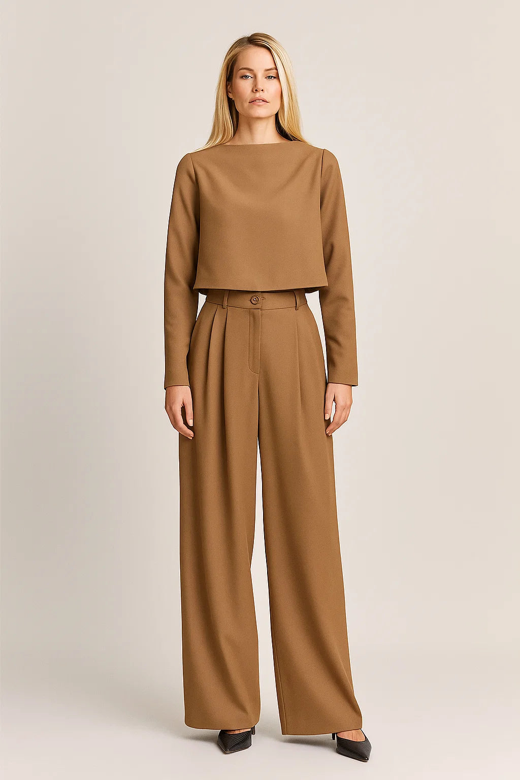 Two Piece Lounge Set Women Elegant Fit Everyday Comfort