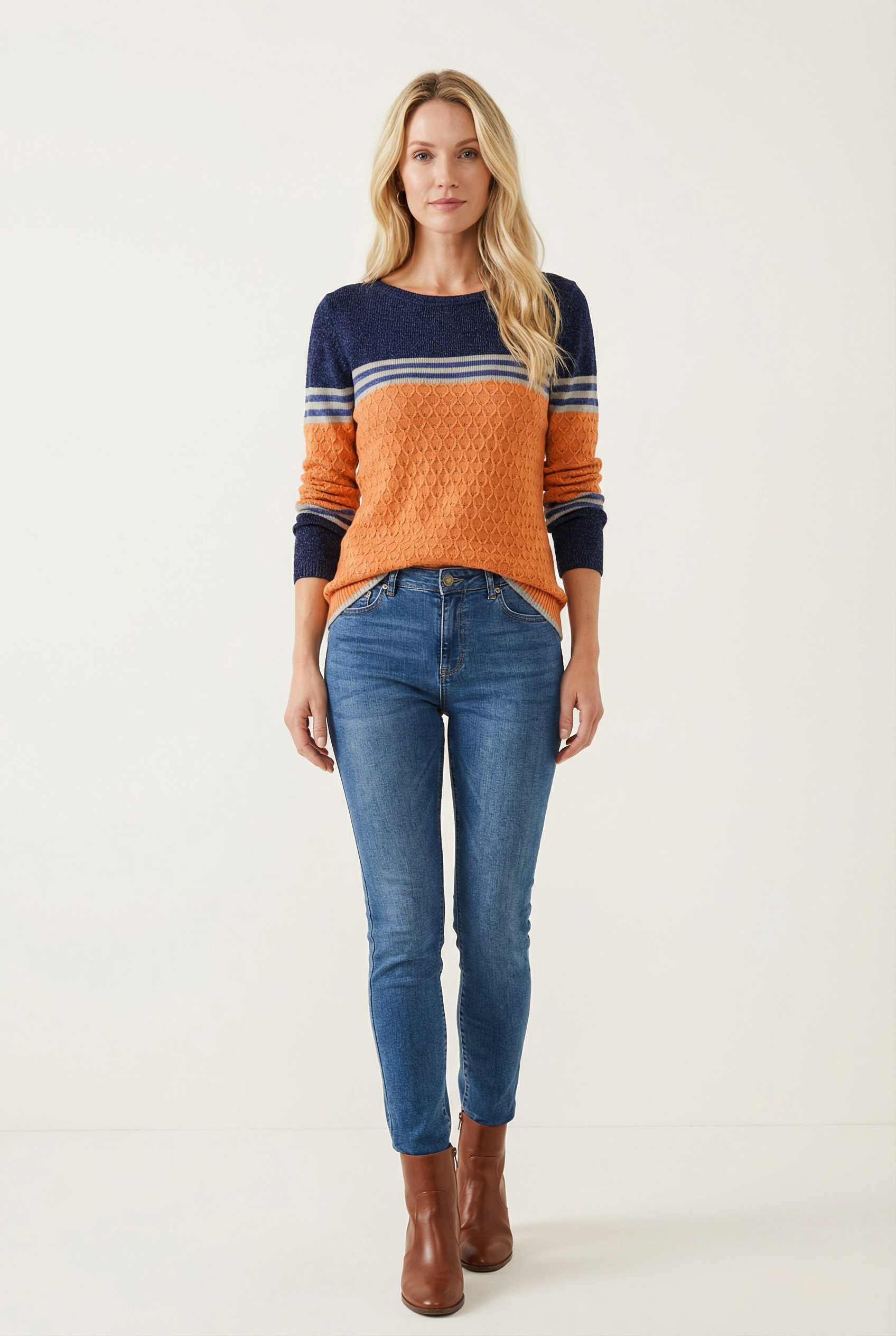 Slim Fit Womens Knit Sweater