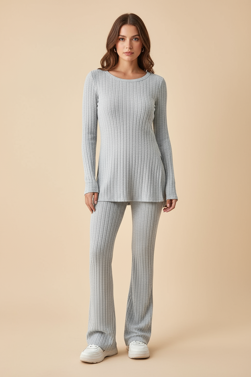 Knitwear Two Piece Set Women Elegant Comfort for Everyday Wear
