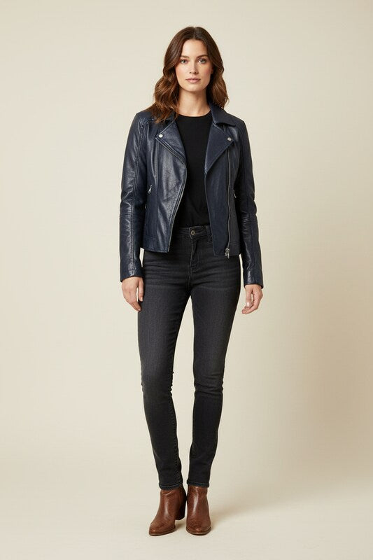 Structured Jacket with Insulated Lining and Adjustable Cuffs