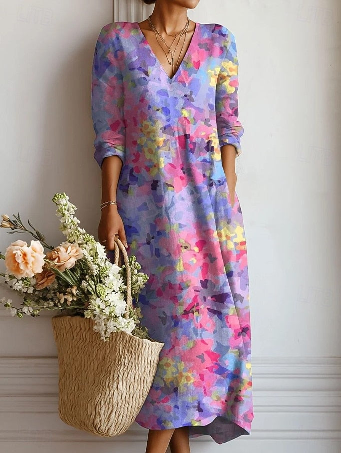 Relaxed Everyday Dress With Pockets