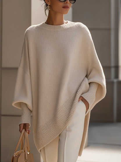 Women's Oversized Batwing Knit Jumper