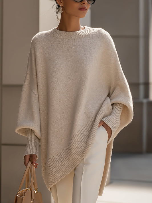 Women's Oversized Batwing Knit Jumper