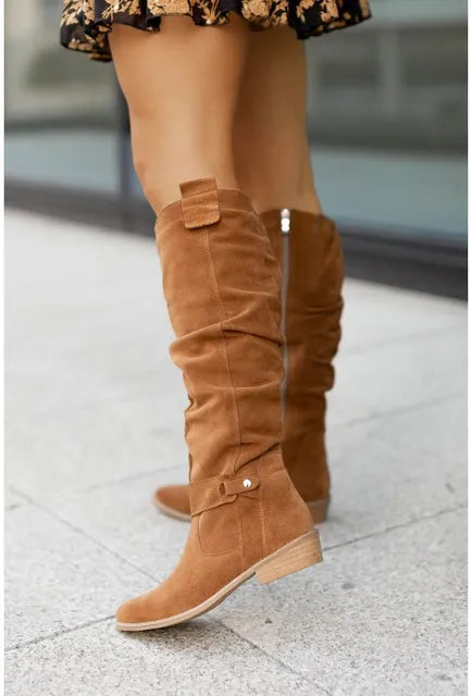 Women's Knee-High Slouch Boots