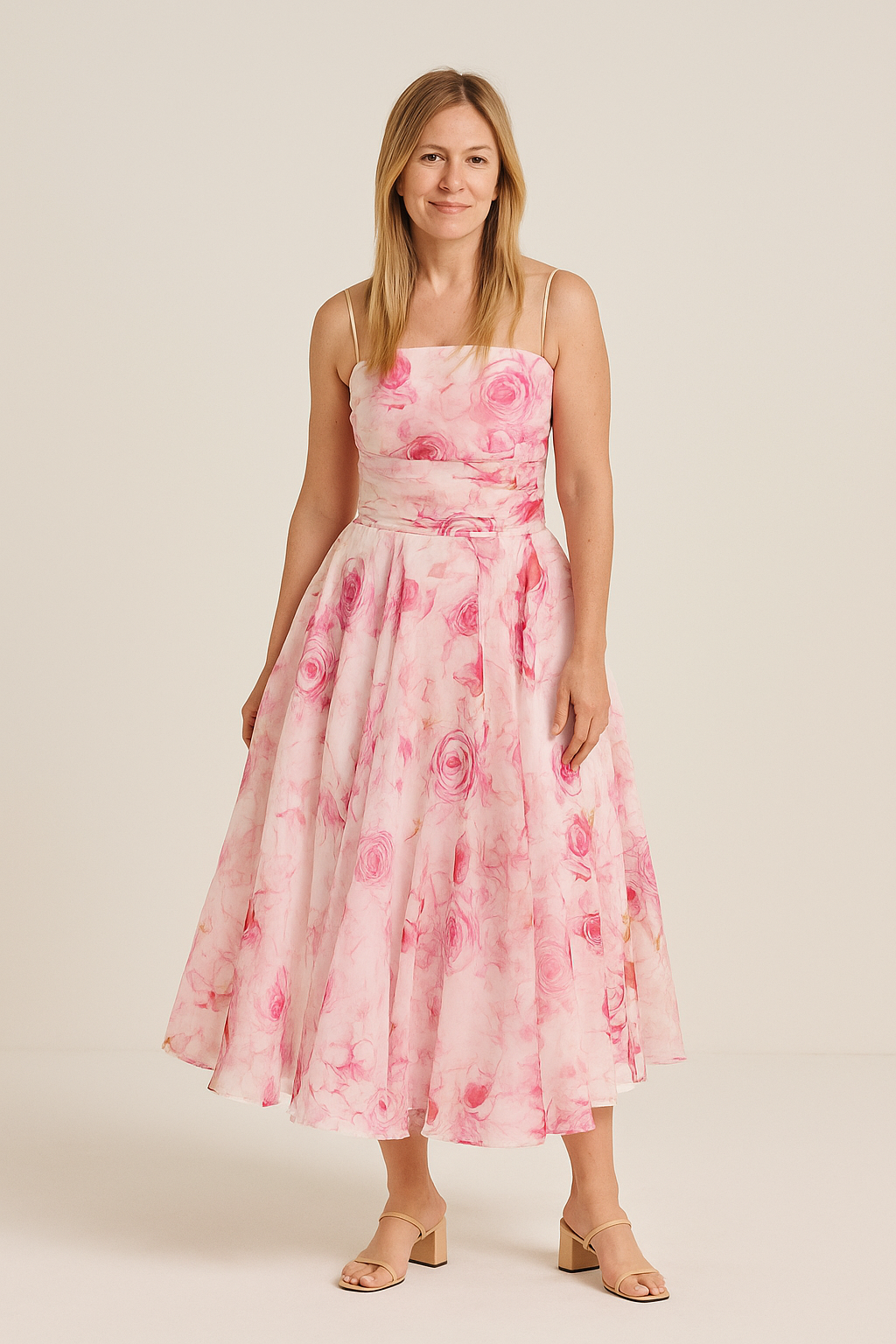 Sculpted Midi Dress – Bold Silhouette with Elegant Edge