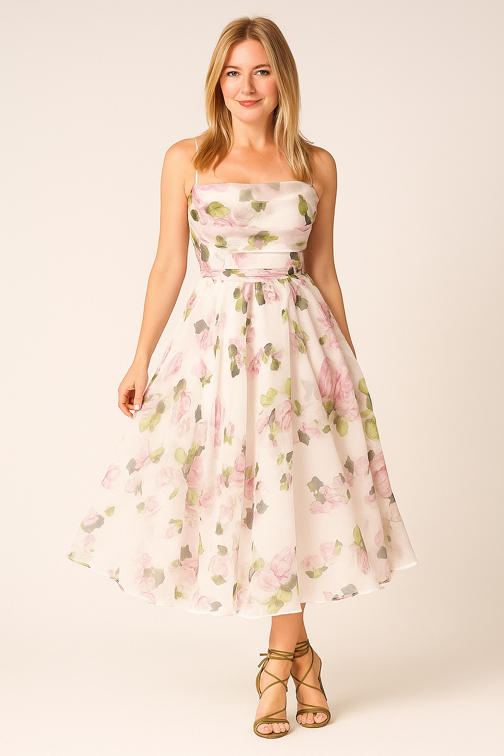 Sculpted Midi Dress – Bold Silhouette with Elegant Edge