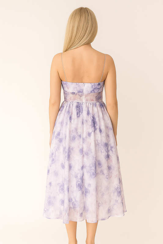 Sculpted Midi Dress – Bold Silhouette with Elegant Edge