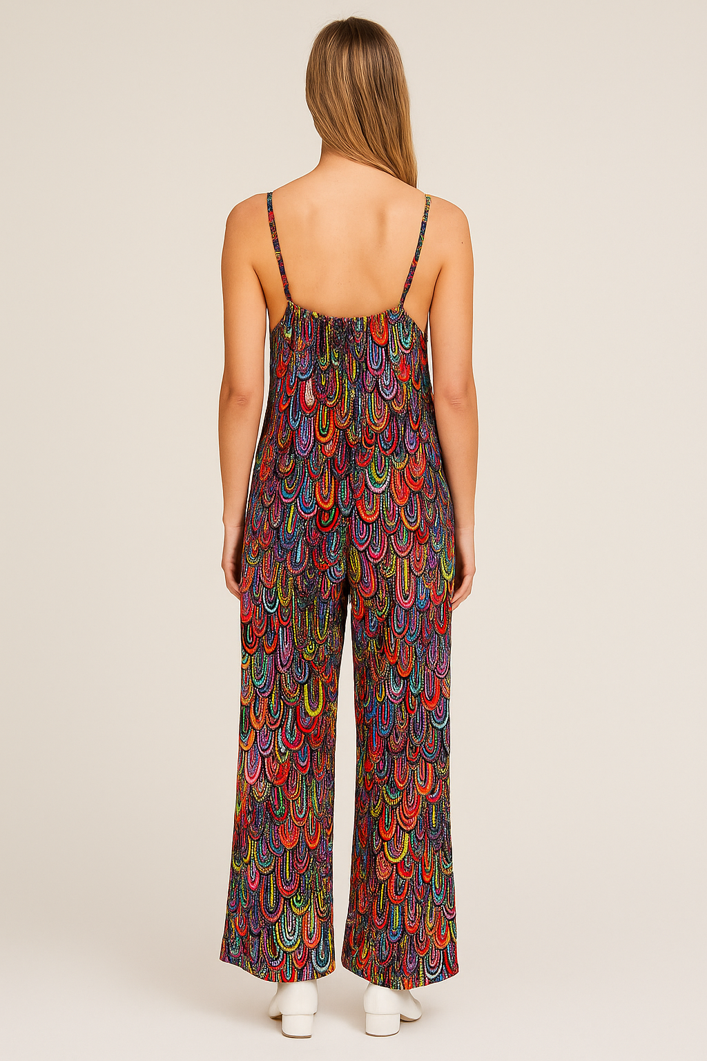 Loose-Fitting Jumpsuit – Relaxed Fit, Vibrant Red