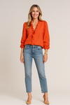 Elegant Chic Blouse Ruffles