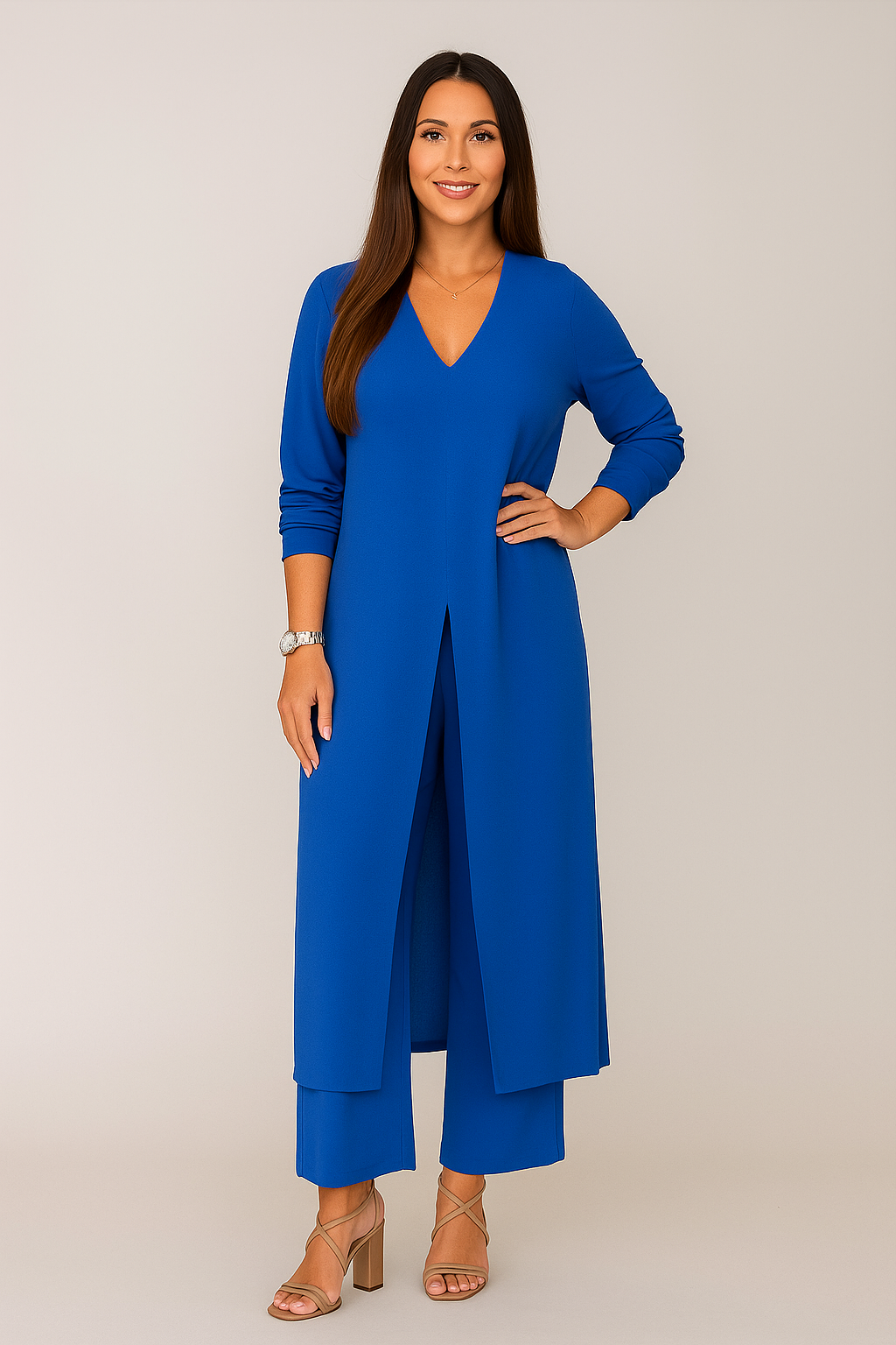 Tweed Co-ord Set – Structured Jacket & Skirt Two-Piece
