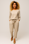 Linen Pencil Pants Set