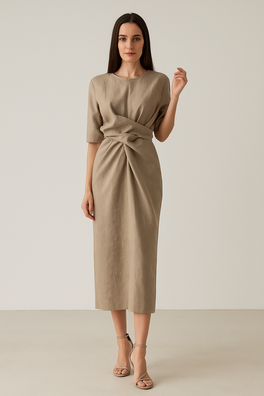 Women’s Sleeveless A-Line Sundress – Lightweight & Casual