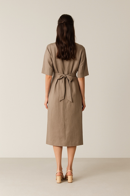 Women’s Sleeveless A-Line Sundress – Lightweight & Casual