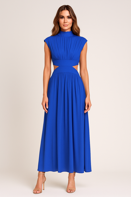 Classic Summer Dress – Short Sleeve Elegance & Everyday Comfort