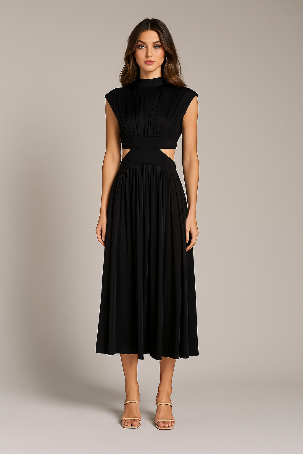 Classic Summer Dress – Short Sleeve Elegance & Everyday Comfort