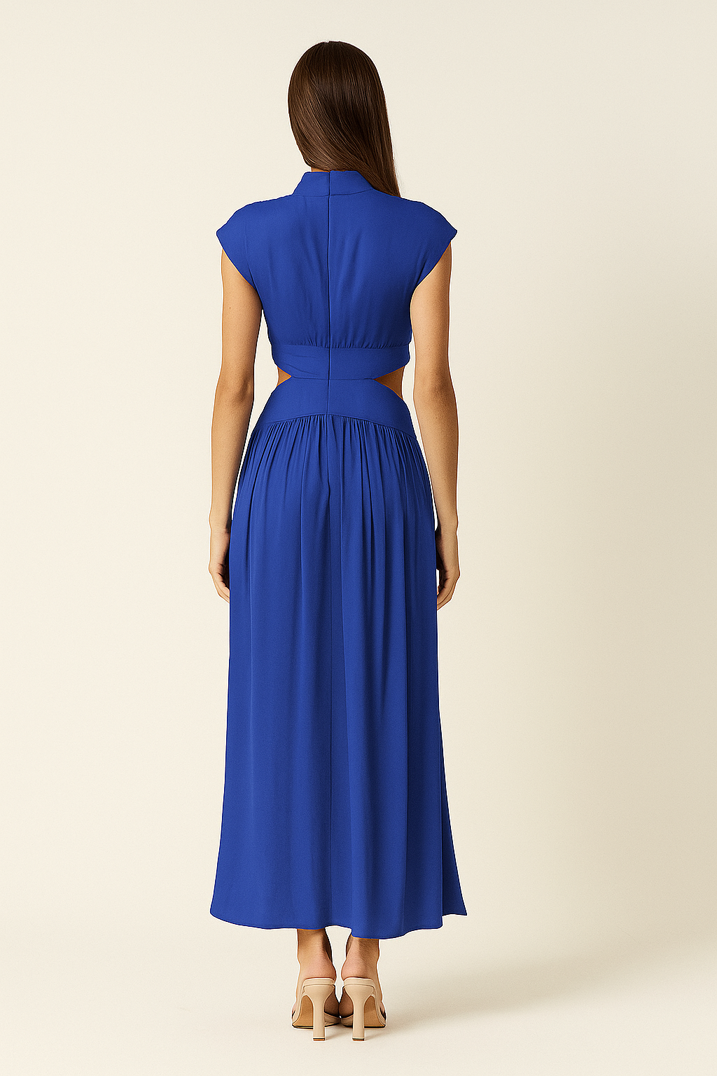 Classic Summer Dress – Short Sleeve Elegance & Everyday Comfort