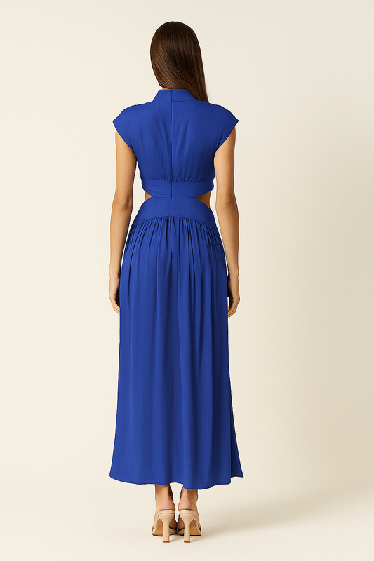 Classic Summer Dress – Short Sleeve Elegance & Everyday Comfort