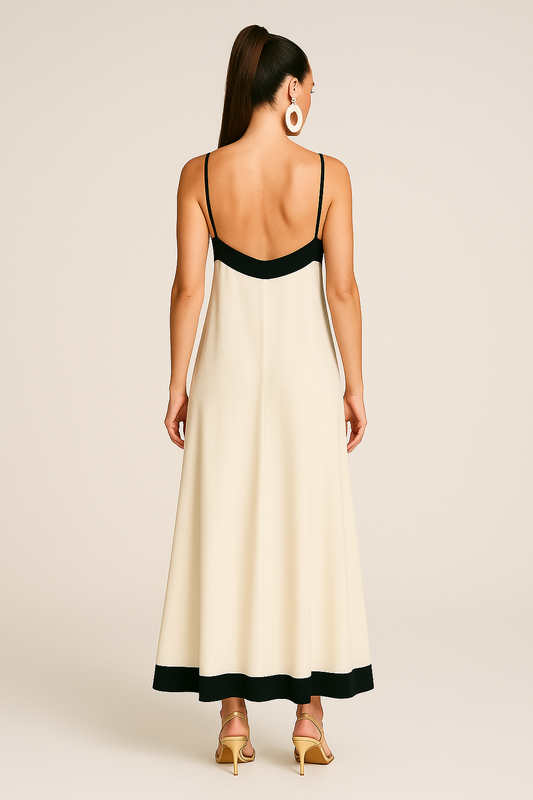 Sicily Old Money Slip Maxi Dress – Timeless Elegance in Motion
