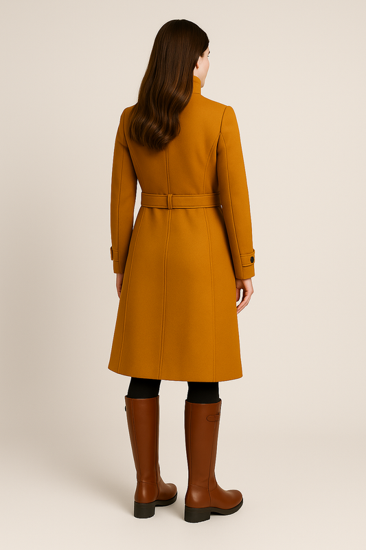 High-Neck Coat – Functional Outerwear