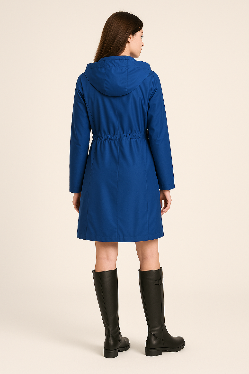 Over-Knee Coat – Adjustable Fit – Long Silhouette