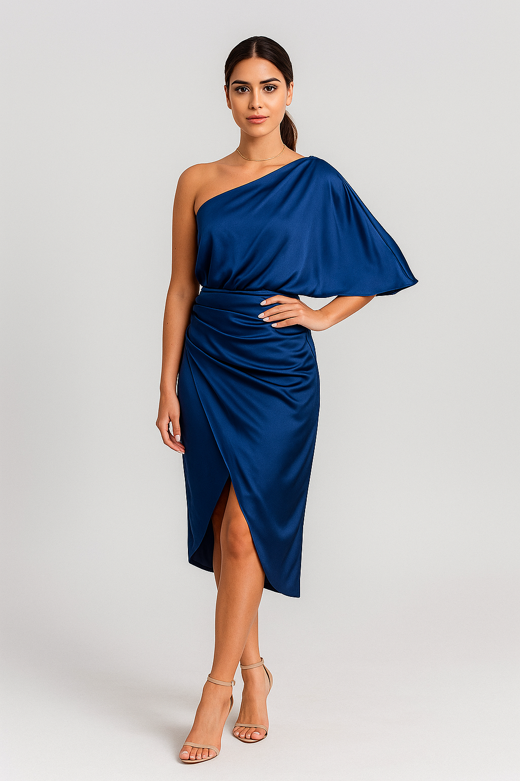 Dress Minimalist Elegant Silhouette Versatile Easy Care