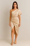 Dress Minimalist Elegant Silhouette Versatile Easy Care