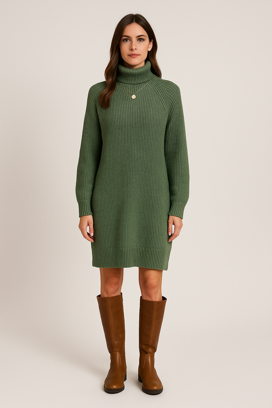 Dress – Knitted Style – Elegant Fit – Timeless Look – Versatile Wear
