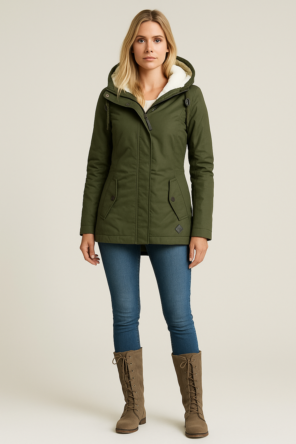 Jacket – Hooded – Drawcord – Extended Hem – Lightweight