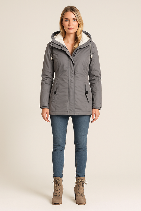 Jacket – Hooded – Drawcord – Extended Hem – Lightweight