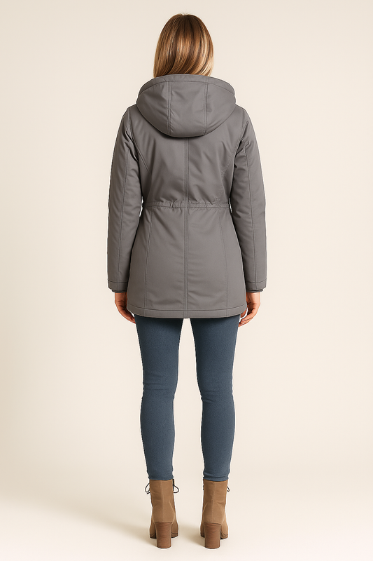 Jacket – Hooded – Drawcord – Extended Hem – Lightweight