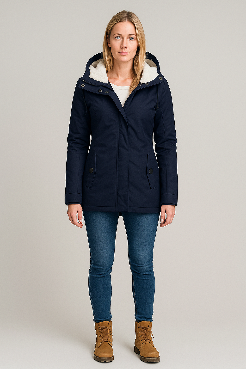 Jacket – Hooded – Drawcord – Extended Hem – Lightweight