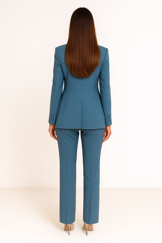 Suit – Two Piece – Tailored Fit – Blazer and Trousers – Women's Set