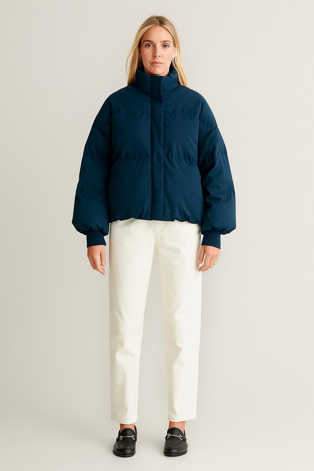 Women’s Oversized Puffer Jacket Chunky Warm Layer