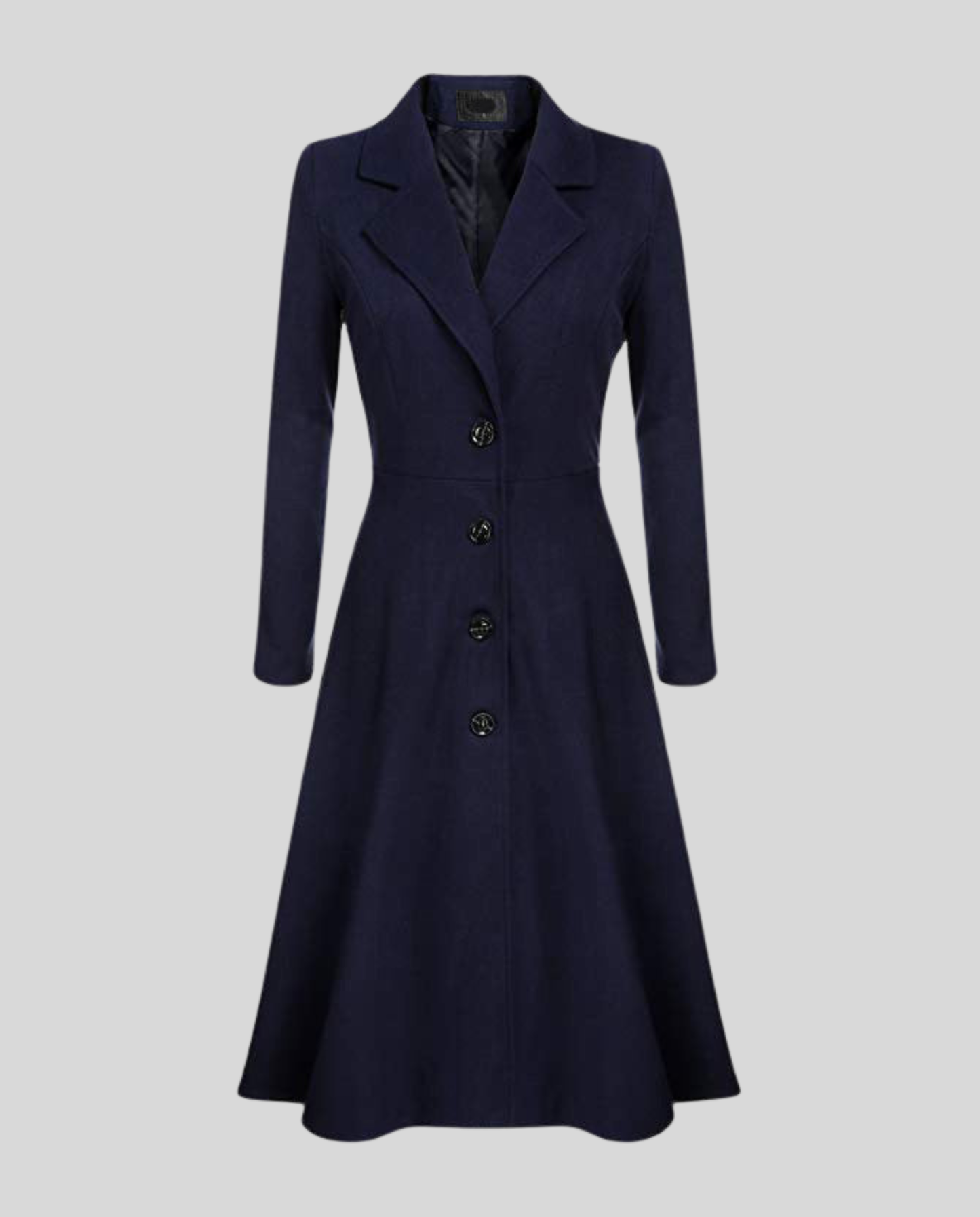 Women's Tailored A-Line Flared Coat