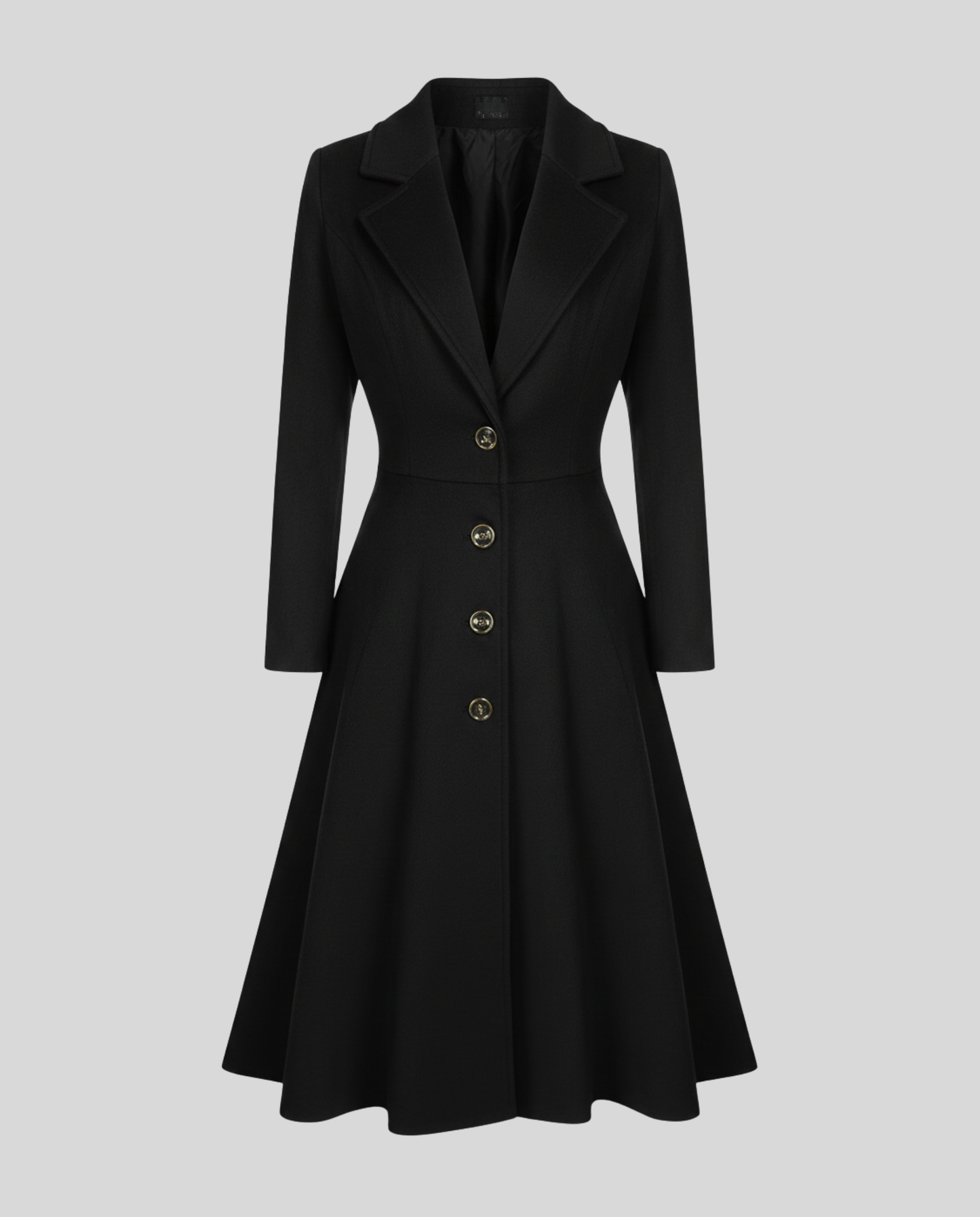 Women's Tailored A-Line Flared Coat