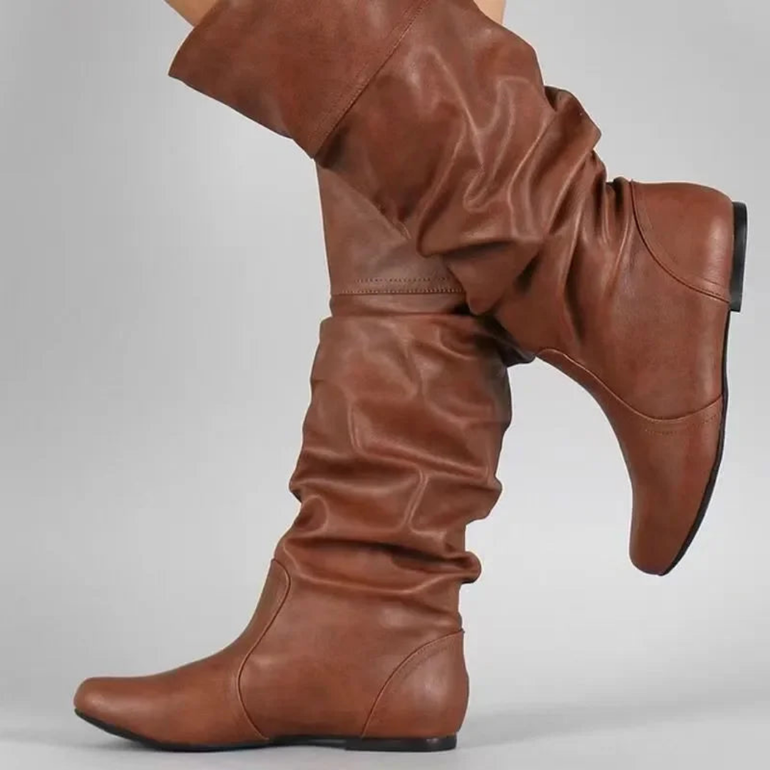 Women's Slouchy Knee-High Winter Boots