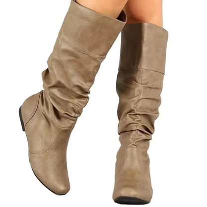 Women's Slouchy Knee-High Winter Boots