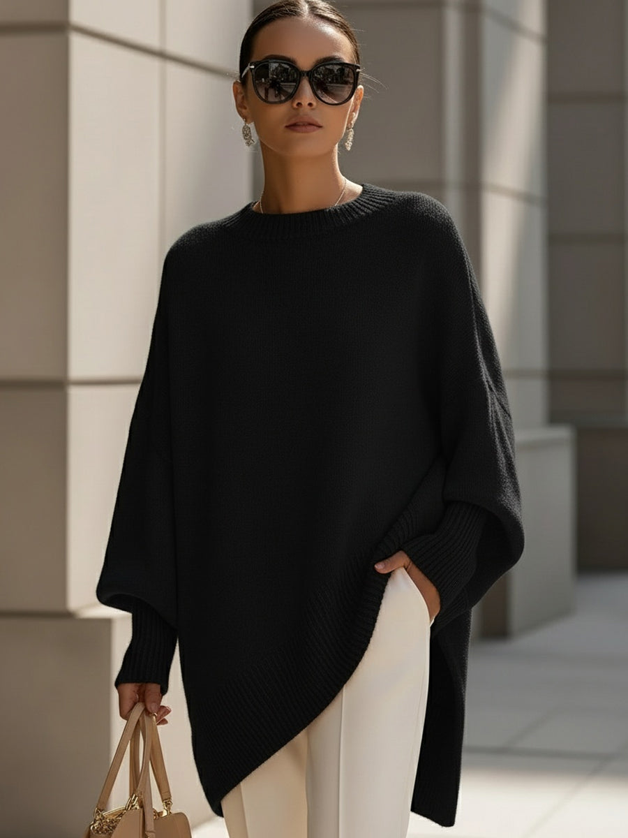 Women's Oversized Batwing Knit Jumper