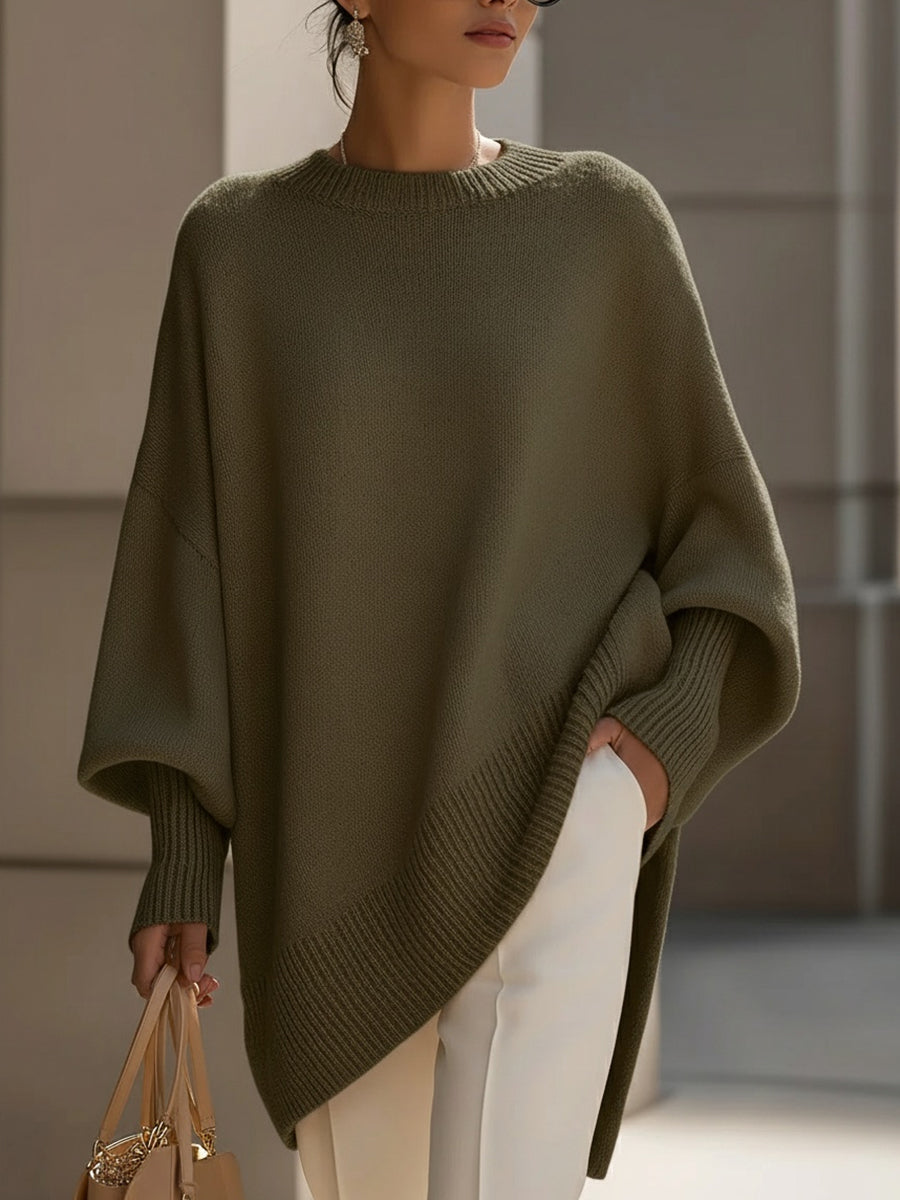 Women's Oversized Batwing Knit Jumper