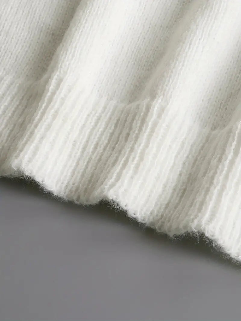 Women's Ruffle Detail Knit Jumper