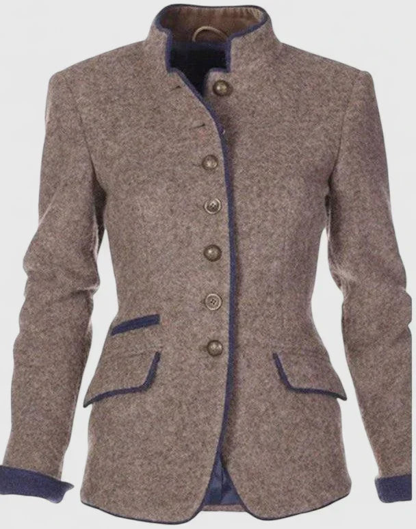 Women's Tailored Button-Up Blazer
