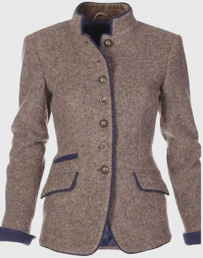 Women's Tailored Button-Up Blazer