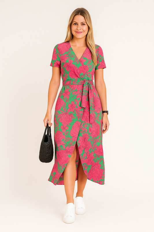 Relaxed Fit Dress – Lightweight Elegance for Everyday Style