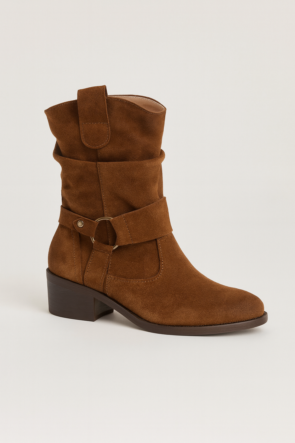 Ankle Boots – Oval Toe – Low Heel – Everyday Casual Staple