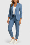 Women's Blazer and Tapered Trousers Set