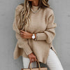 Women's Chunky Knit Turtleneck Jumper